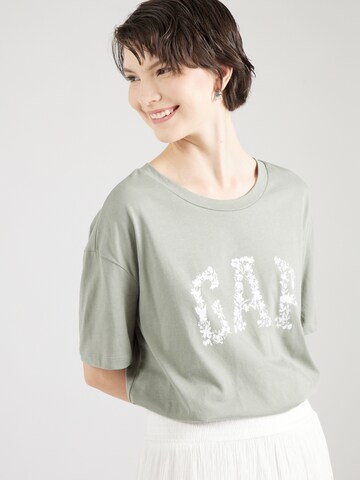 T-shirt GAP en vert : devant