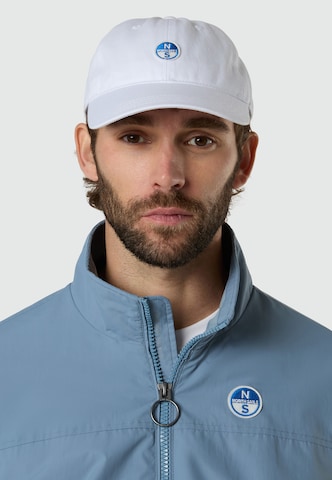 North Sails Cap in White: front