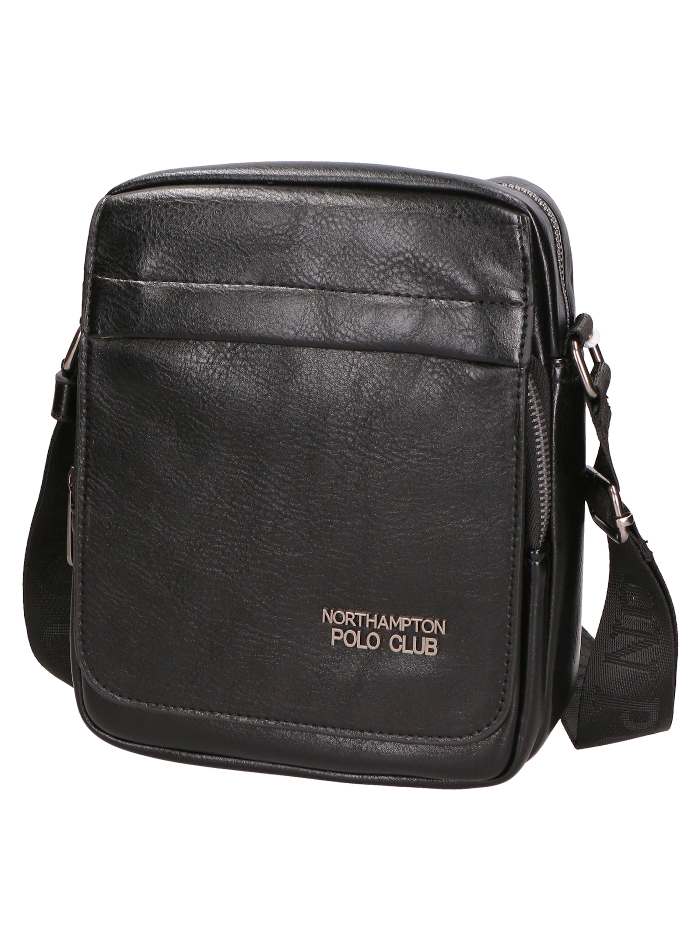Sac à bandoulière Northampton Polo Club en noir