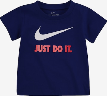 T-Shirt Nike Sportswear en bleu : devant