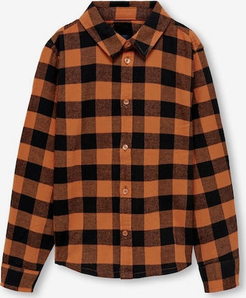 KIDS ONLY Button Up Shirt in Orange: front