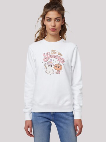 Sweat-shirt F4NT4STIC en blanc : devant