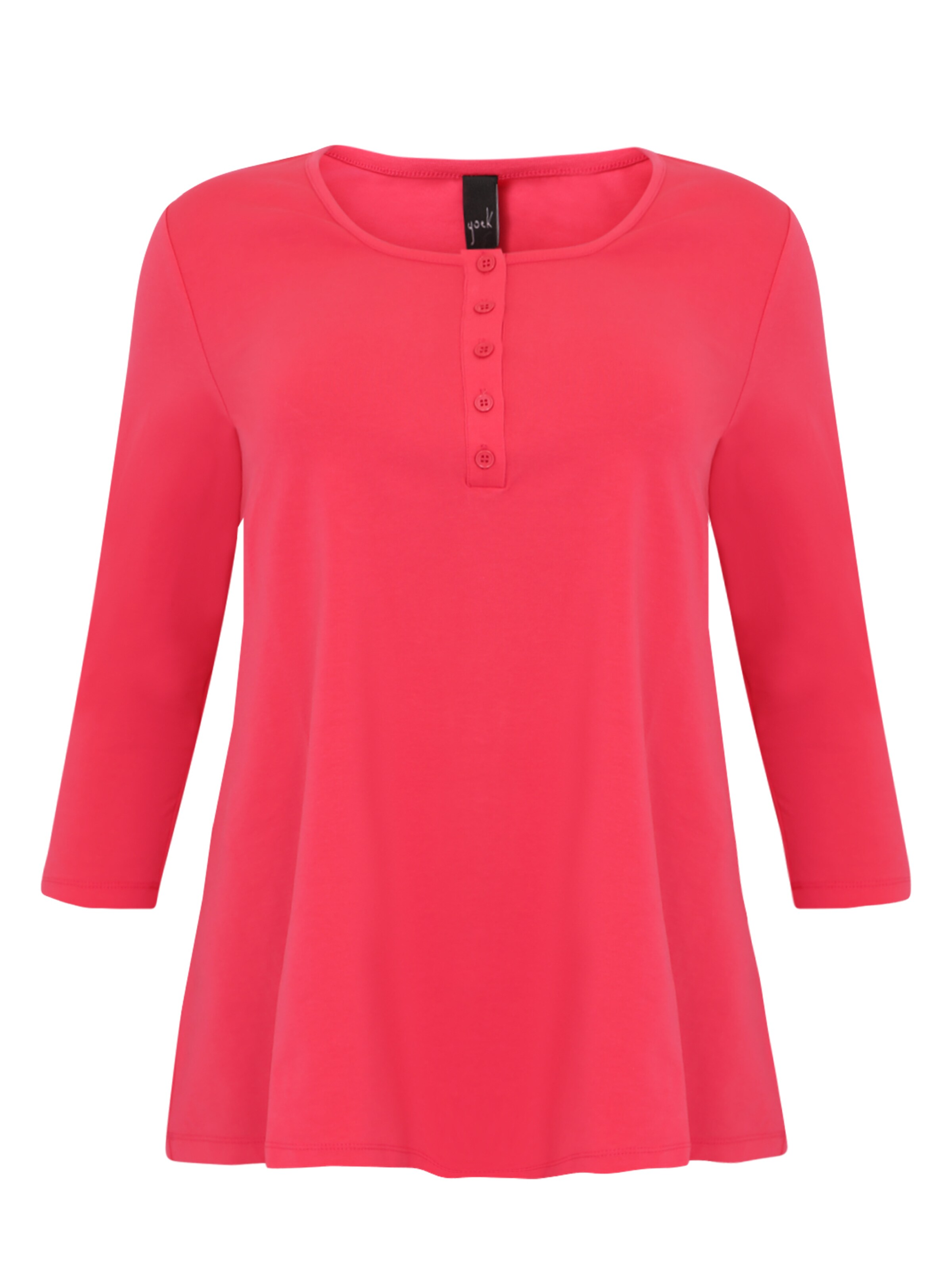 YOEK Shirt in Roze: voorkant