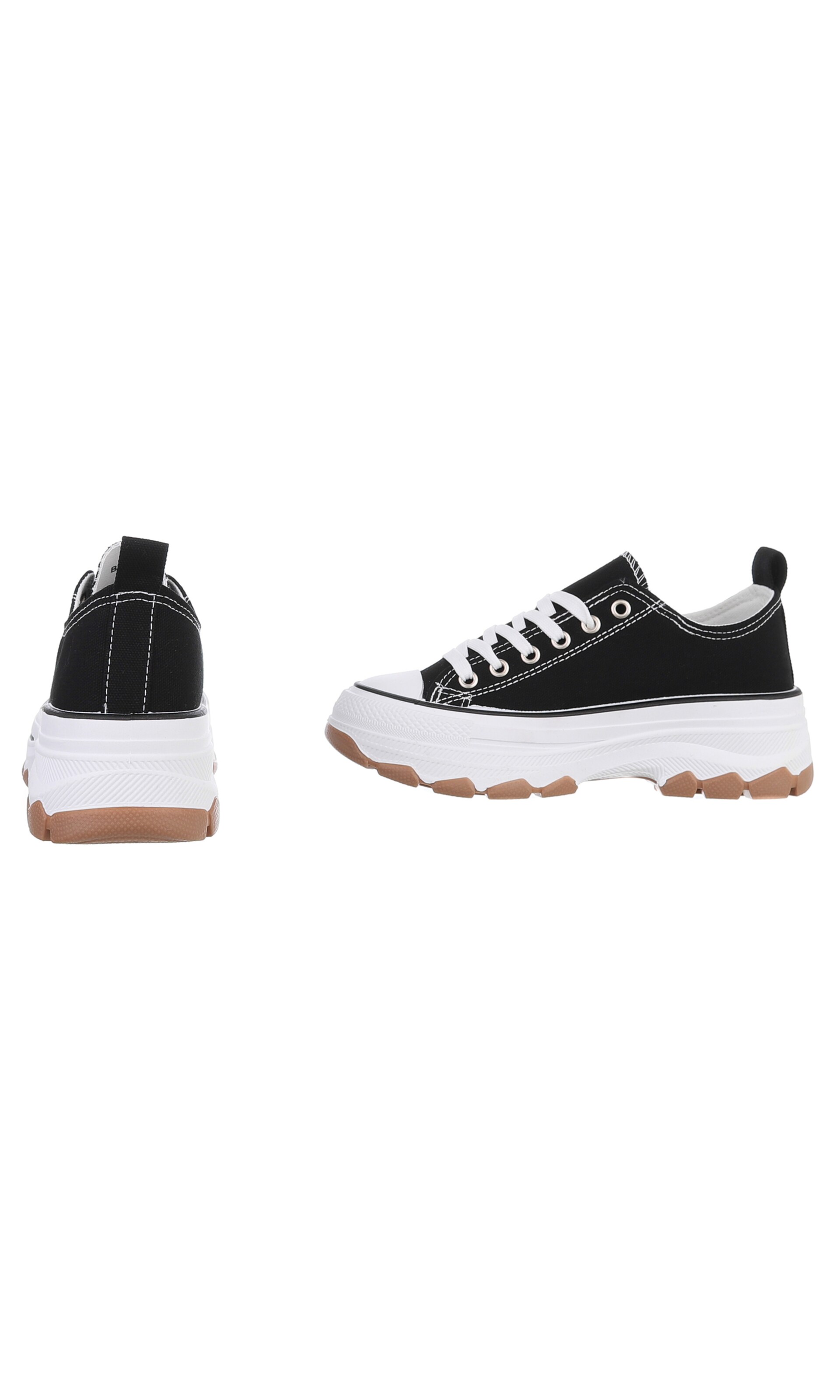 Ital-Design Sneaker in Schwarz