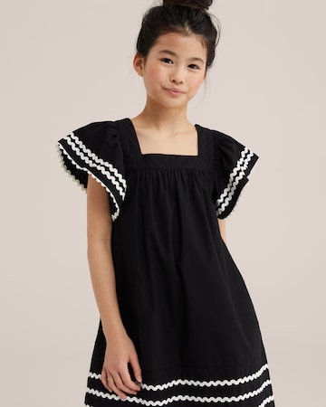 WE Fashion Рокля в черно