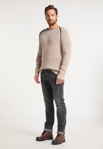 DreiMaster Maritim Pullover in Beige