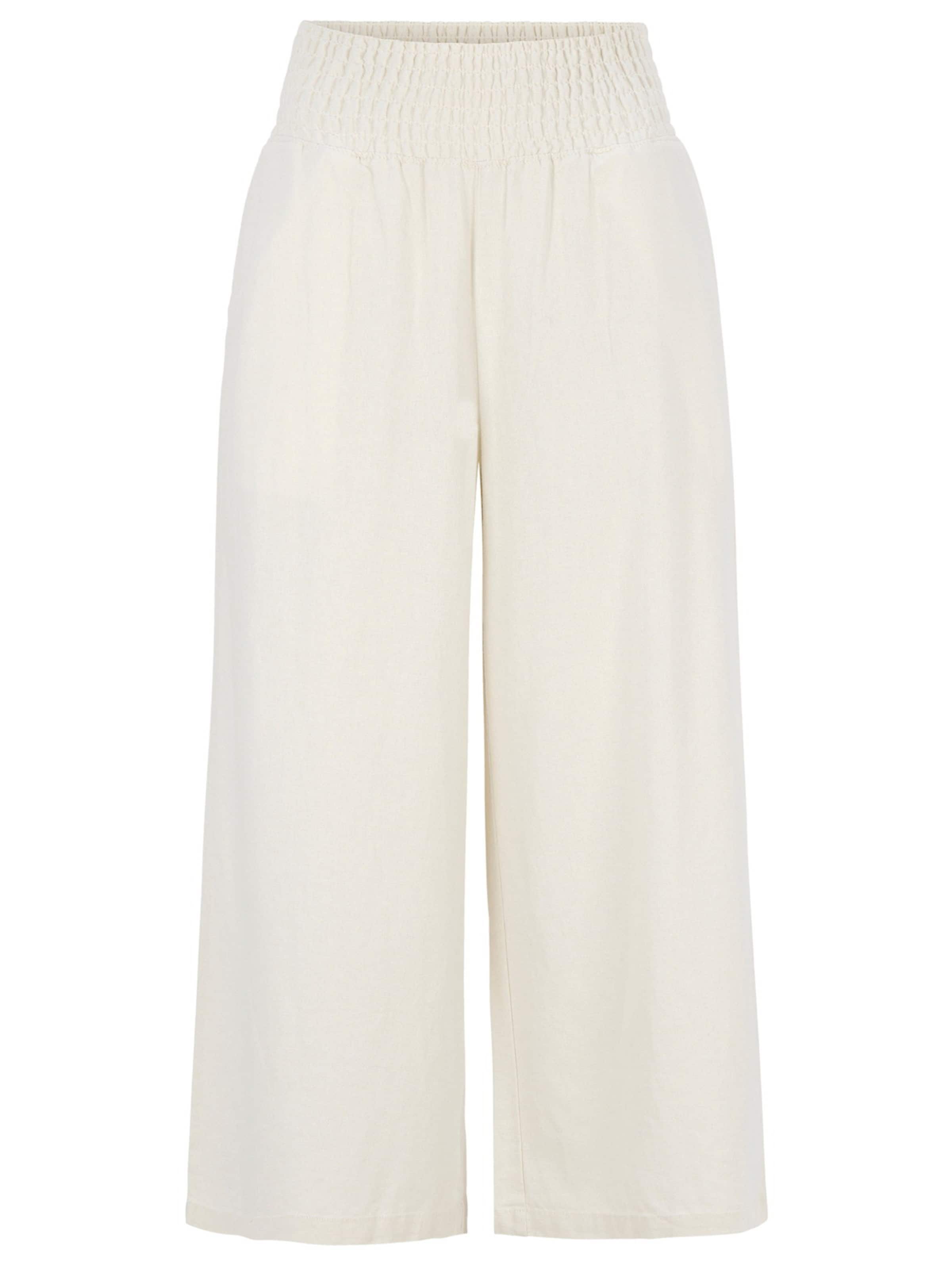 Cellbes of Sweden Culotte aus Leinen- und Viskosemischung in Beige: Vorderseite