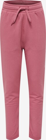 Hummel Regular Broek in Roze: voorkant