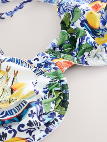 Next T-shirt Bikinitop in Blauw