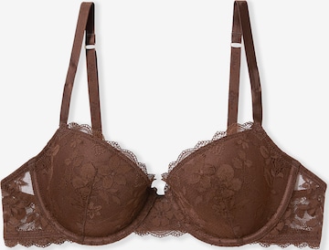 Balconcino Reggiseno 'Heritage' di ETAM in marrone: frontale