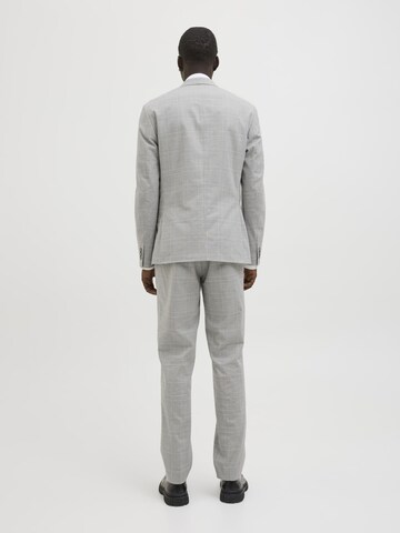 JACK & JONES Slim fit Trousers with creases in Grey