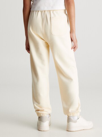 Calvin Klein Jeans Loosefit Hose in Beige