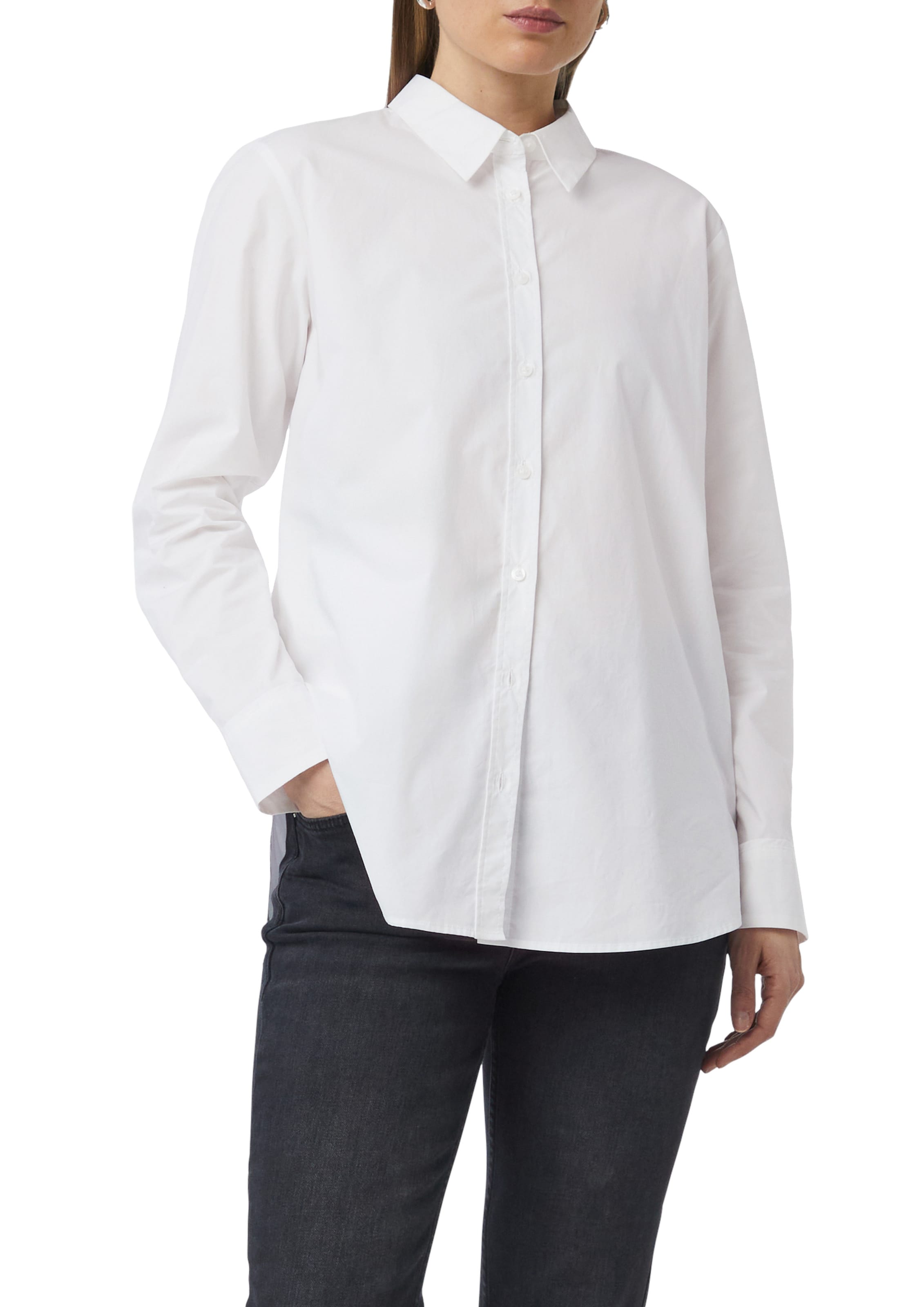 COMMA Bluse in Weiß: Vorderseite