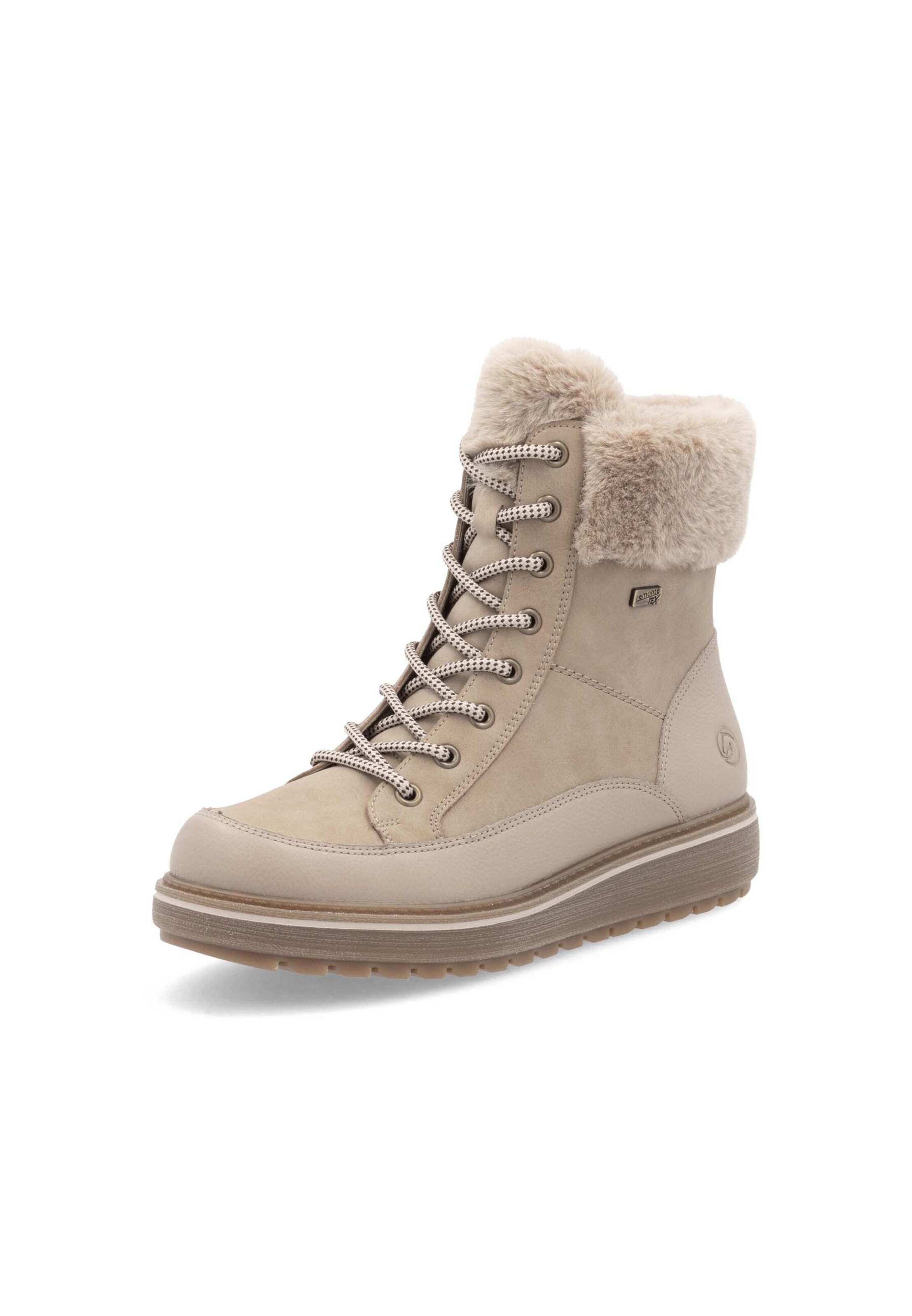 Boots REMONTE en beige : devant