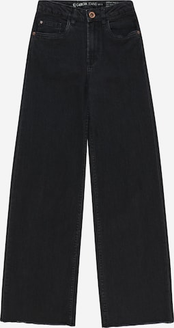 GARCIA Zvonové kalhoty Džíny 'Annemay' – černá: přední strana