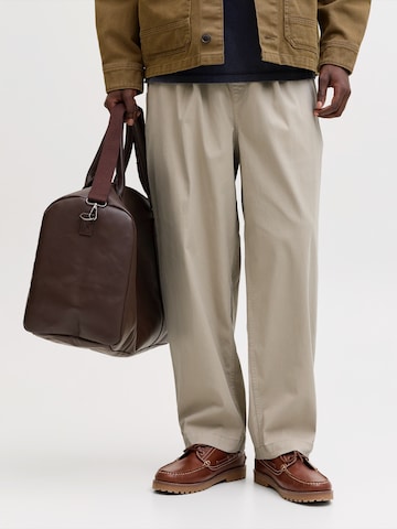 JACK & JONES Baggy Παντελόνι 'JPSTEvan Dylan' σε μπεζ: μπροστά