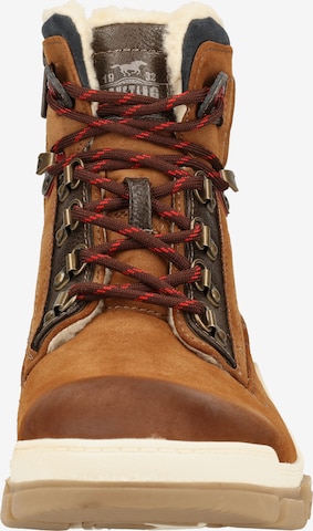 MUSTANG Veterboots in Bruin