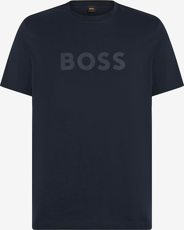 BOSS Shirt in Blauw: voorkant