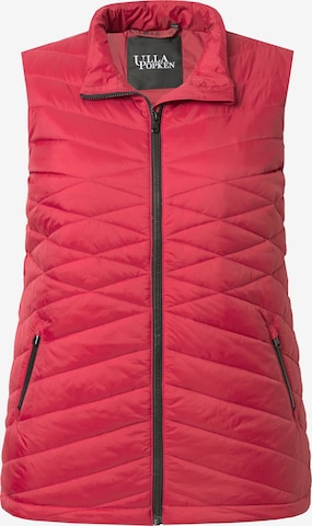 Ulla Popken Weste in Rot: Vorderseite