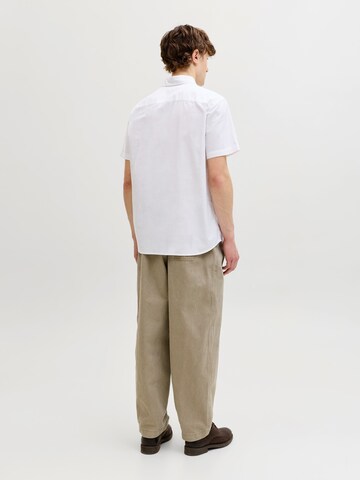 JACK & JONES Regular fit Overhemd 'JJCHAD' in Wit