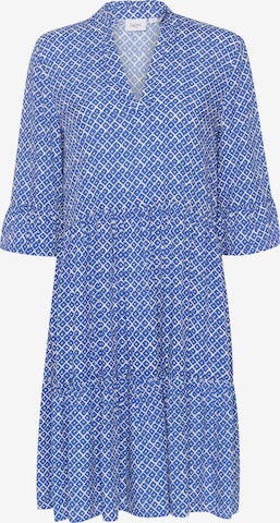 SAINT TROPEZ Šaty 'Eda' – modrá: přední strana
