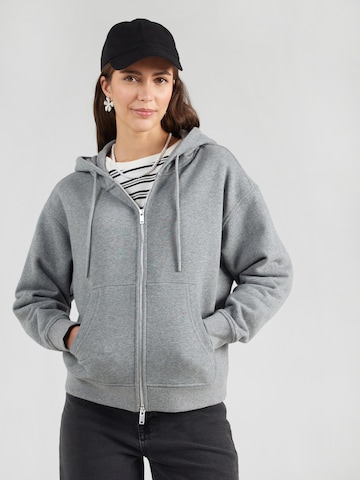 Veste de survêtement 'Soul Studio' Smith&Soul en gris : devant