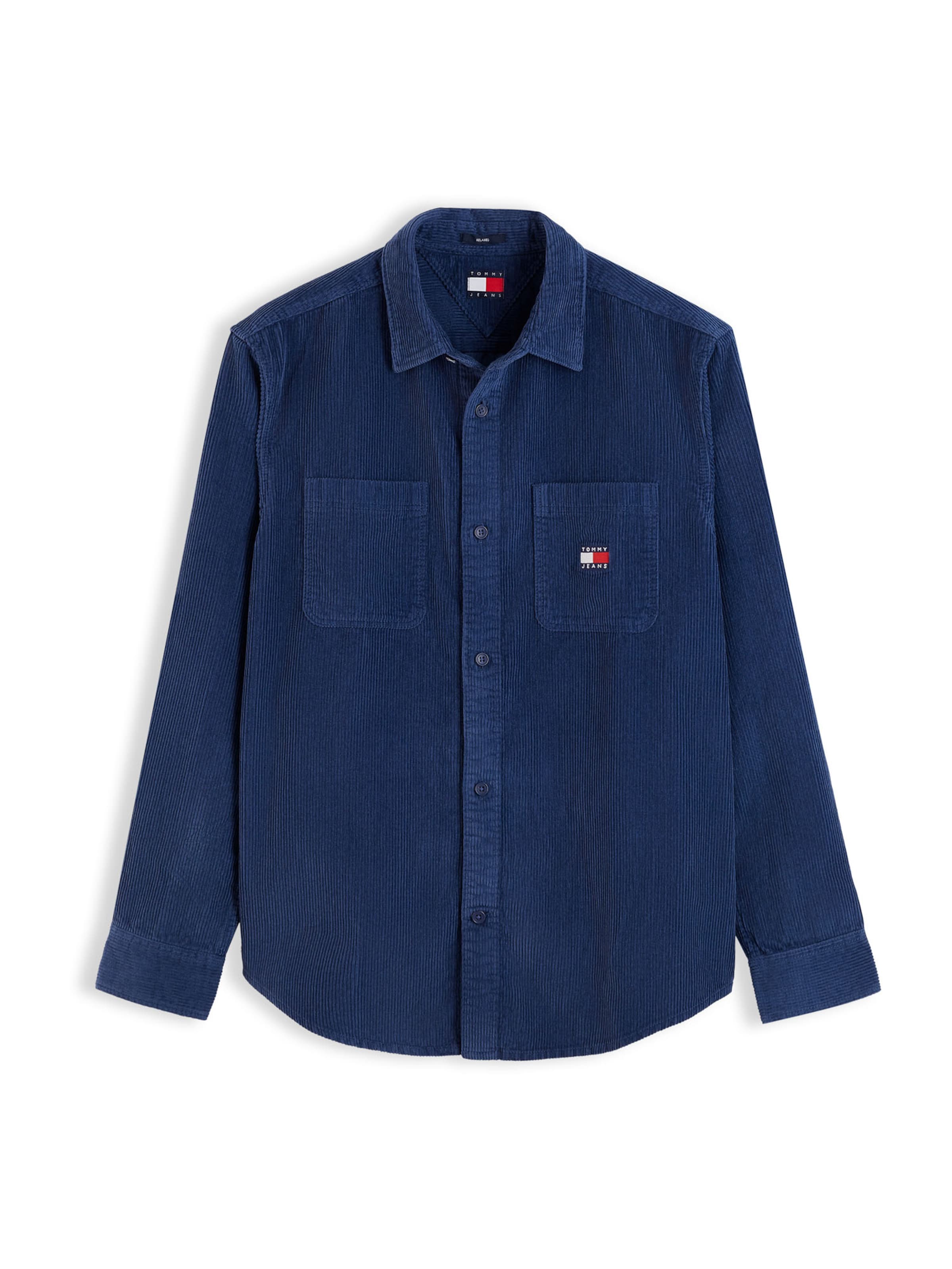 Comfort fit Camicia di Tommy Jeans in blu: frontale