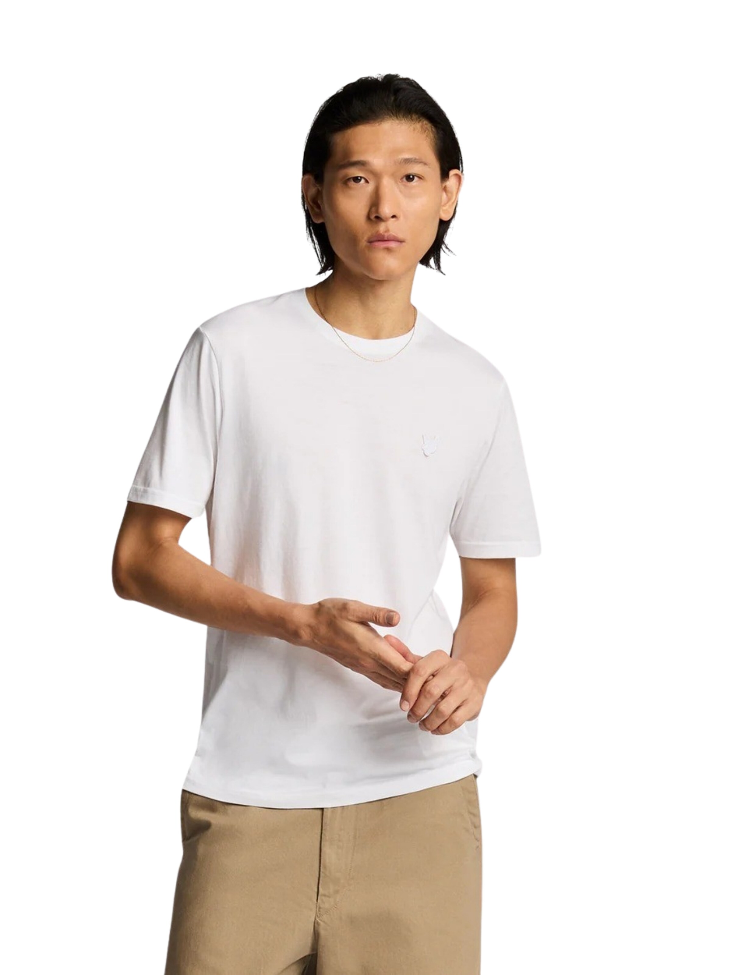 Lyle & Scott Bluser & t-shirts i hvid: forside