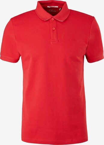 s.Oliver Poloshirt in Rot: front