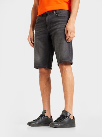 s.Oliver Regular Shorts 'Mauro' in Schwarz: predná strana