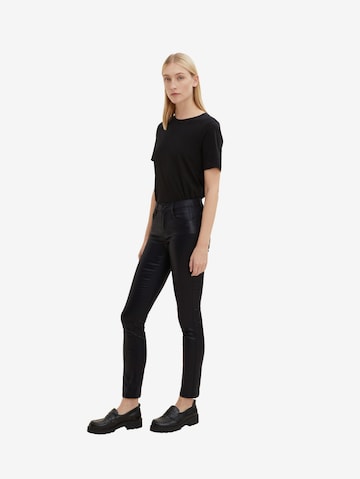 TOM TAILOR Slimfit Jeans 'Alexa' in Zwart