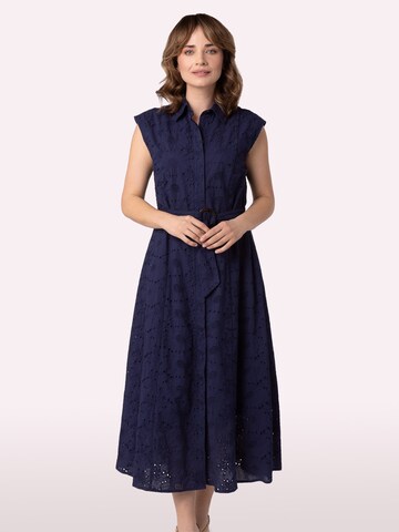 Robe Quiosque en bleu : devant
