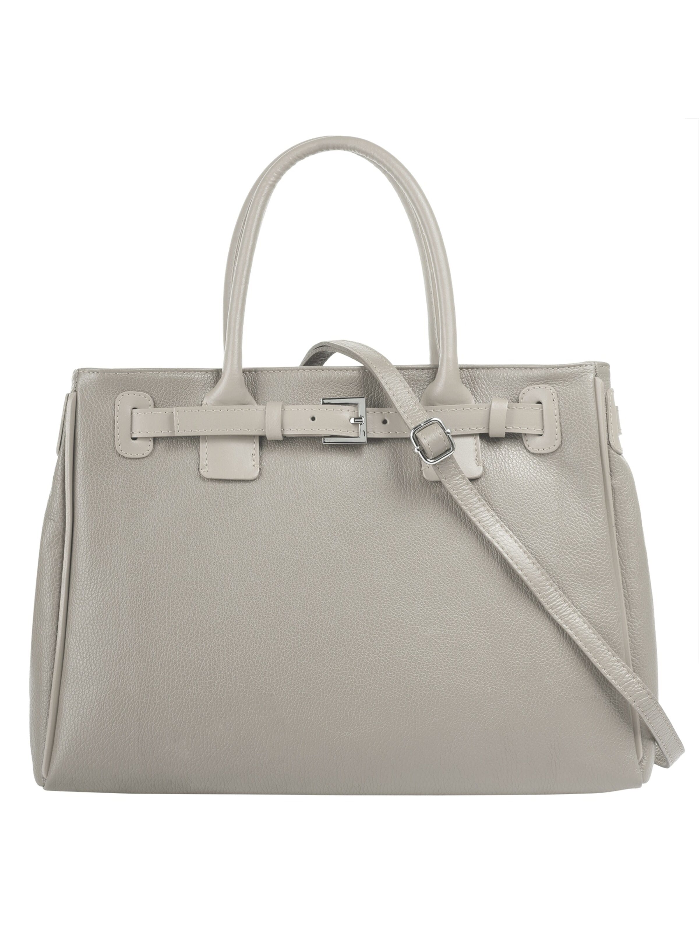 Cluty Handbag in Grey: front