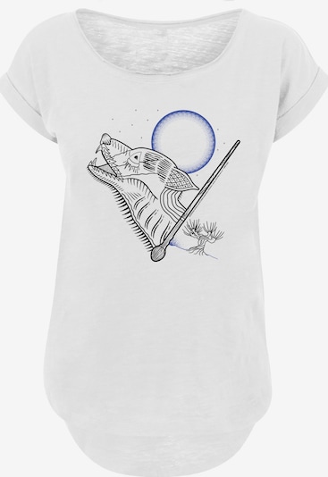 F4NT4STIC T-shirt 'Harry Potter Werewolf' en bleu / noir / blanc, Vue avec produit