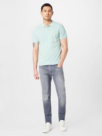 QS Poloshirt in Grün