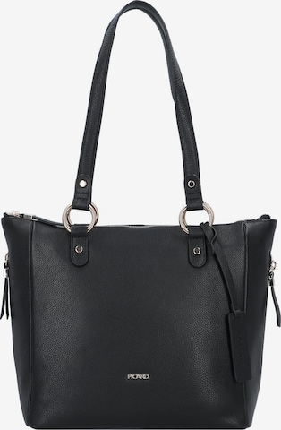 Picard Schultertasche 'Java' in Schwarz: Vorderseite