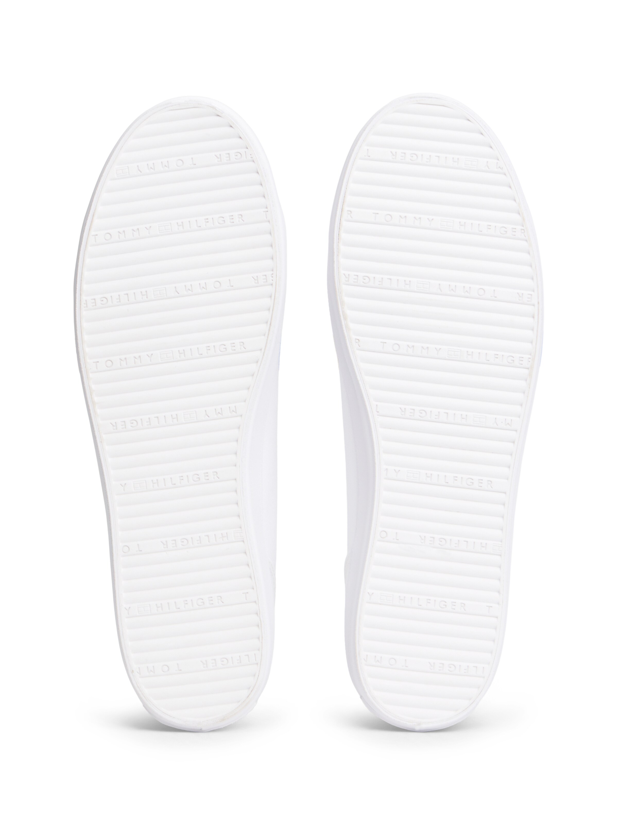 TOMMY HILFIGER Nizke superge | bela barva