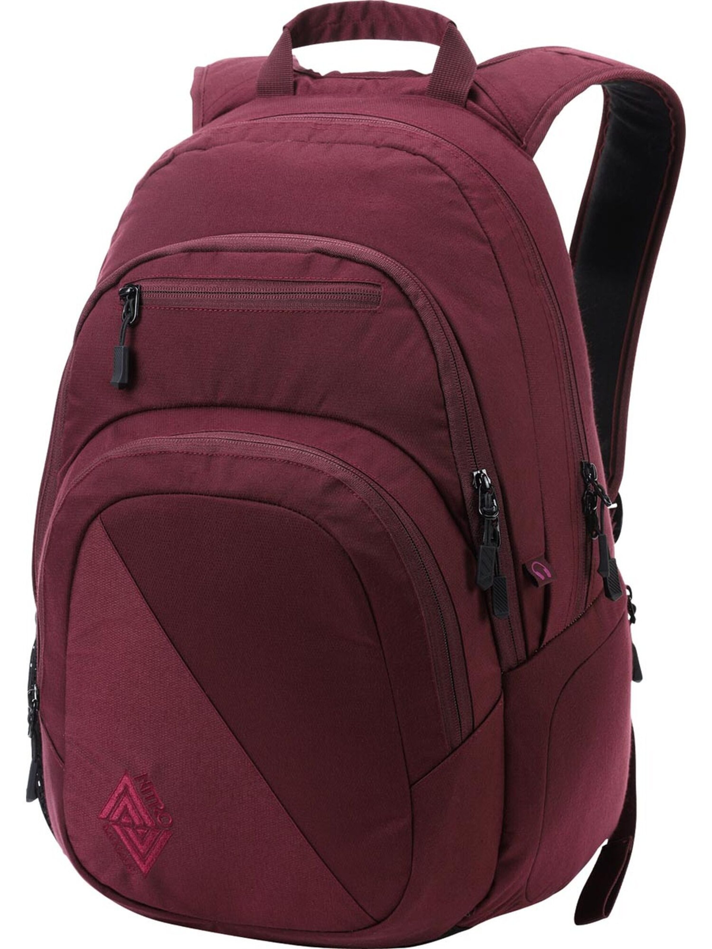 NitroBags Rucksack STASH 29 in Rot: Vorderseite