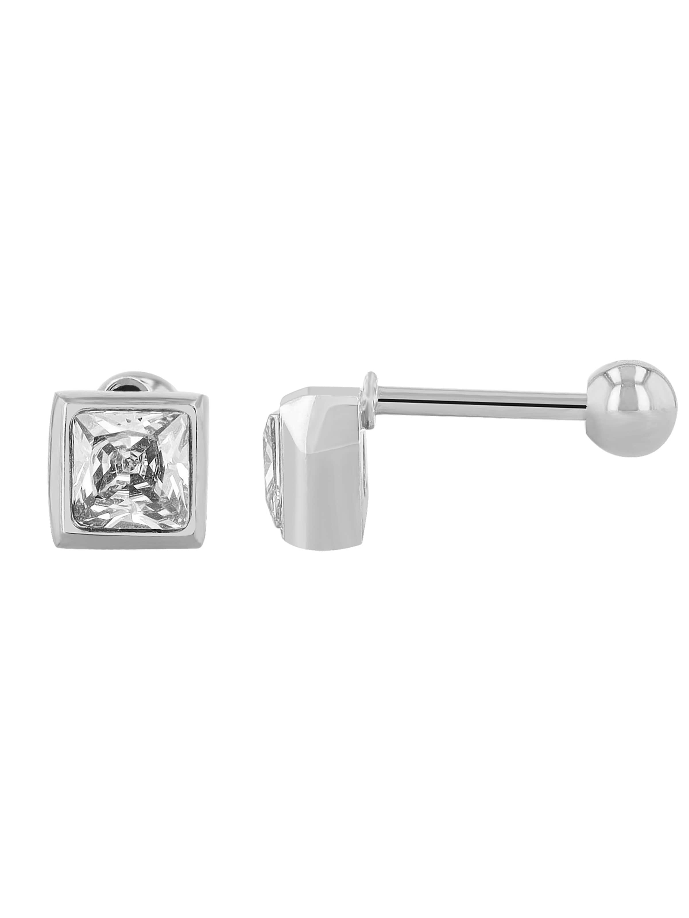 Akzent Earrings 'Nura, langlebig' in Silver