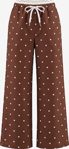 Imily Bela Broek in Bruin: voorkant