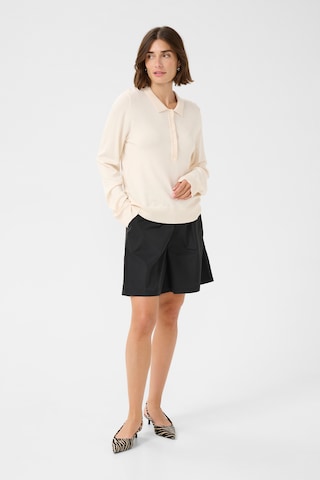Pull-over 'CUEbba Annemette' CULTURE en blanc