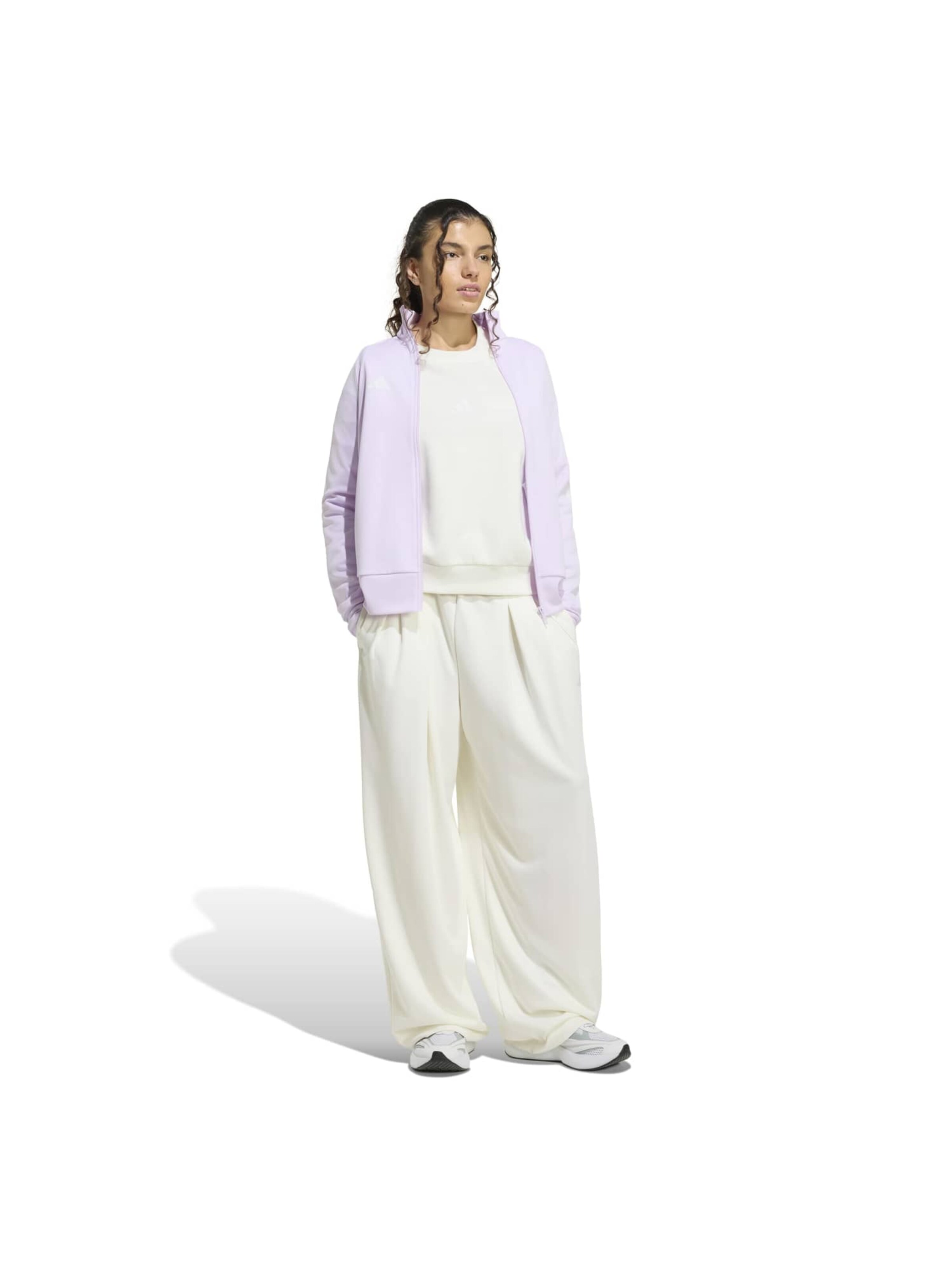 ADIDAS SPORTSWEAR Свободный крой Спортивные штаны 'TIRO' в Белый