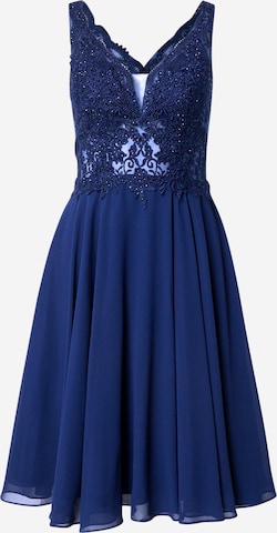 mascaraKoktel haljina - plava boja: prednji dio