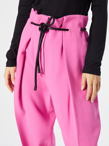 3.1 Phillip Lim Regular Pleat-front trousers 'ORIGAMI' in Pink