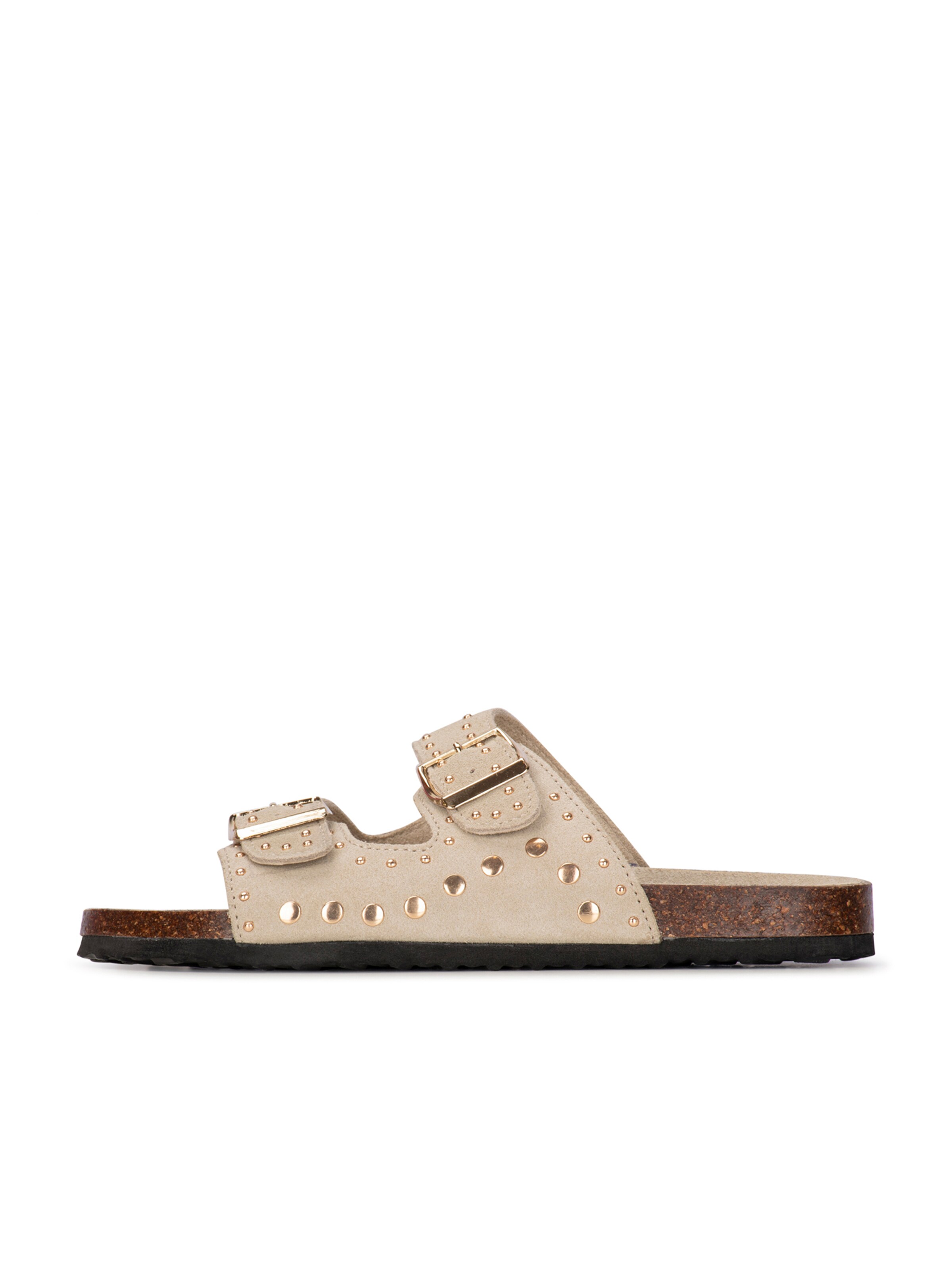 Mule 'Emmie' PS Poelman en beige : devant