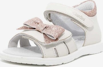 Nero Giardini Sandalen 'Porto Osso T.Microglitter' in Wit: voorkant