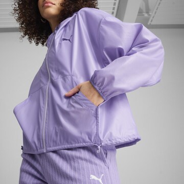 Veste de sport 'Wardrobe Ess' PUMA en violet