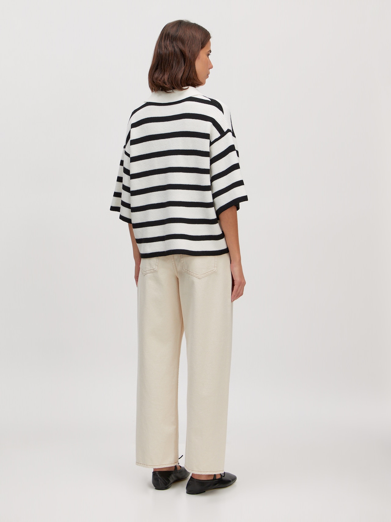 EDITED Poloshirt 'Mireia' schwarz