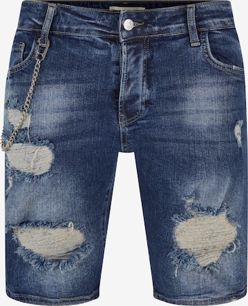 2Y Premium Regular Jeans in Blauw: voorkant