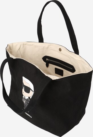 Karl Lagerfeld Torba shopper 'Ikonic 2.0.' w kolorze czarny